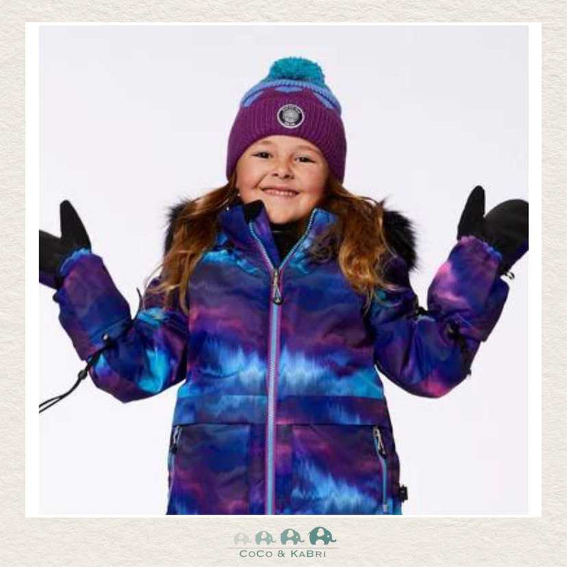 🇨🇦 Deux Par Deux Pompom Knit Hat Gradient Mauve, CoCo & KaBri Children's Boutique