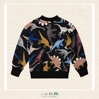 🇨🇦 Deux Par Deux Printed Fleece Sweatshirt - Dinos, CoCo & KaBri Children's Boutique