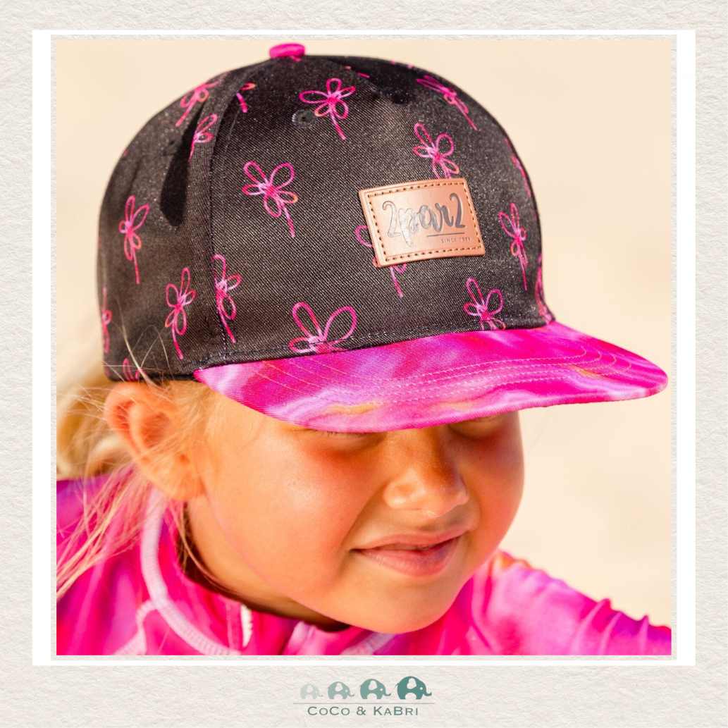 🇨🇦 Deux Par Deux Printed Swirl Flowers, CoCo & KaBri Children's Boutique