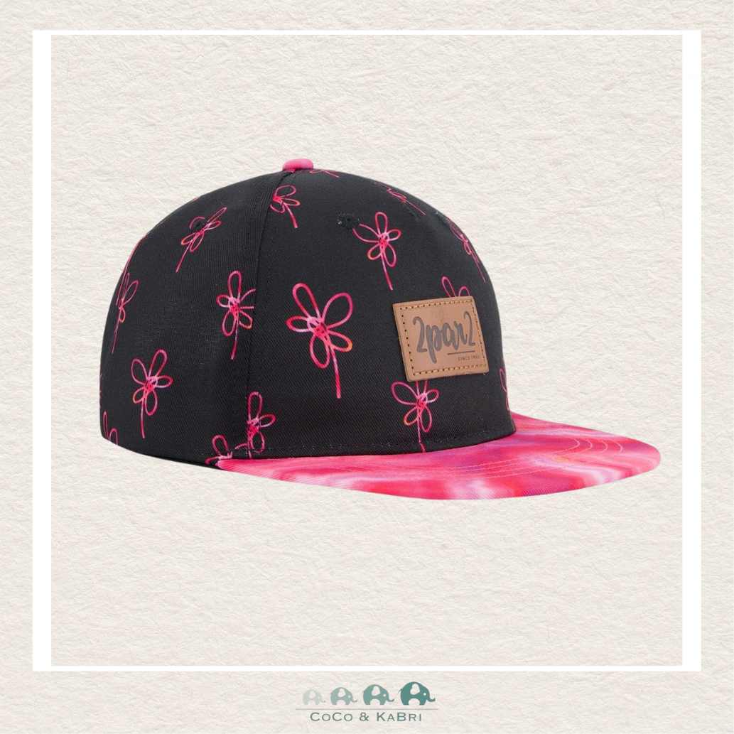 🇨🇦 Deux Par Deux Printed Swirl Flowers, CoCo & KaBri Children's Boutique