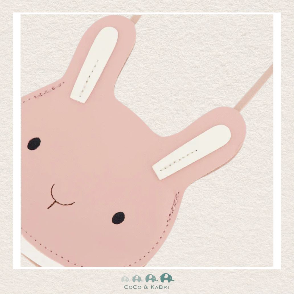 Deux par Deux: Rabbit Crossbody Bag Soft Pink, CoCo & KaBri Children's Boutique