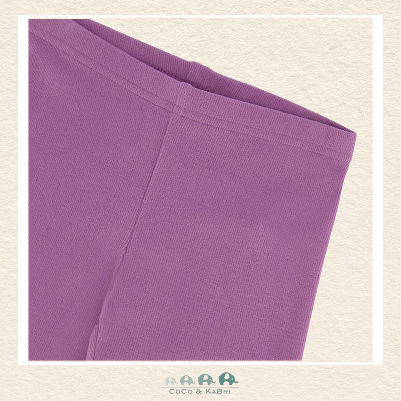 🇨🇦 Deux Par Deux Ribbed Leggings - Purple, CoCo & KaBri Children's Boutique