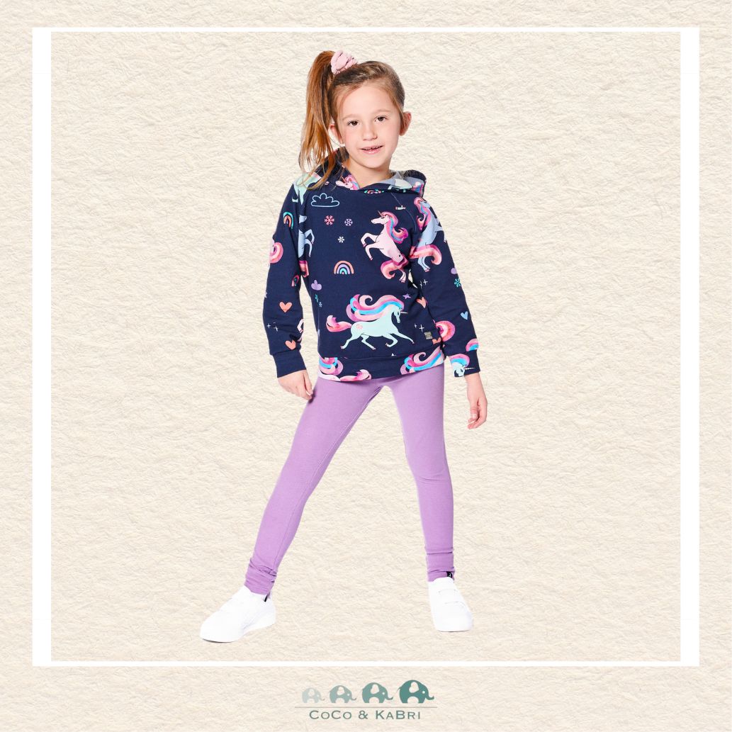 🇨🇦 Deux Par Deux Ribbed Leggings - Purple, CoCo & KaBri Children's Boutique
