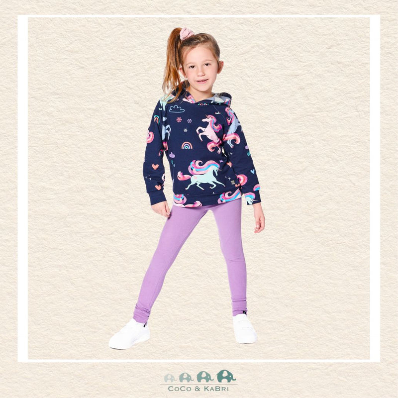 🇨🇦 Deux Par Deux Ribbed Leggings - Purple, CoCo & KaBri Children's Boutique