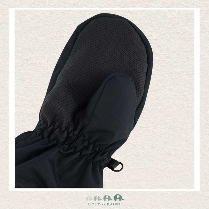 🇨🇦 Deux Par Deux Solid Mittens Black, CoCo & KaBri Children's Boutique