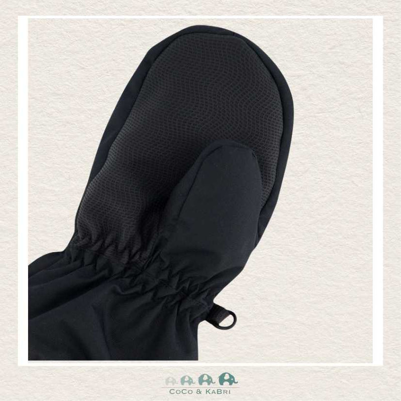 🇨🇦 Deux Par Deux Solid Mittens Black, CoCo & KaBri Children's Boutique