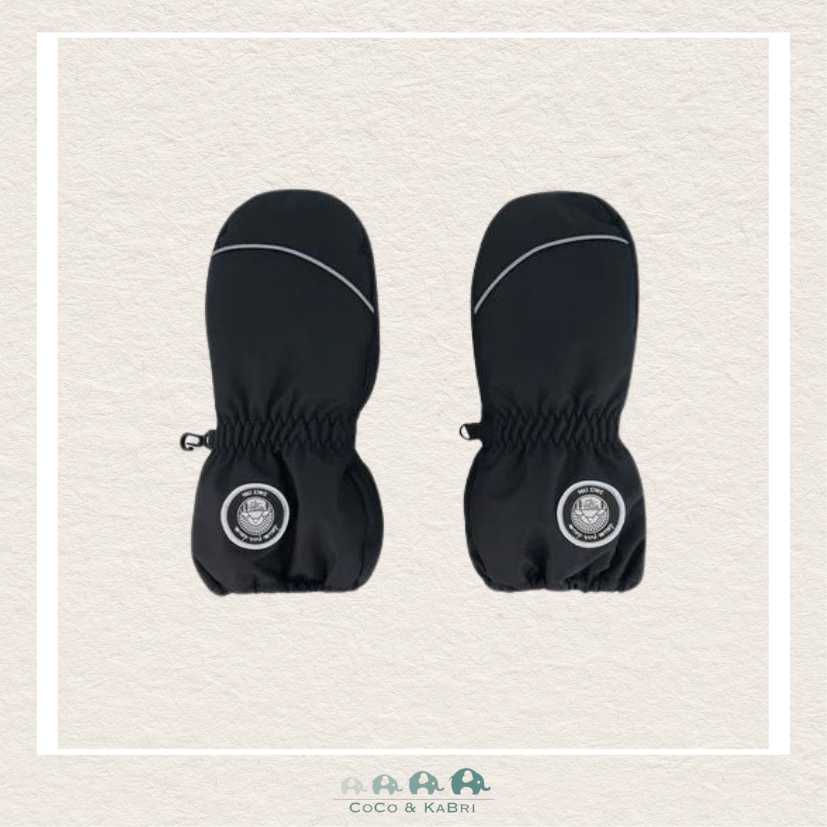 🇨🇦 Deux Par Deux Solid Mittens Black, CoCo & KaBri Children's Boutique