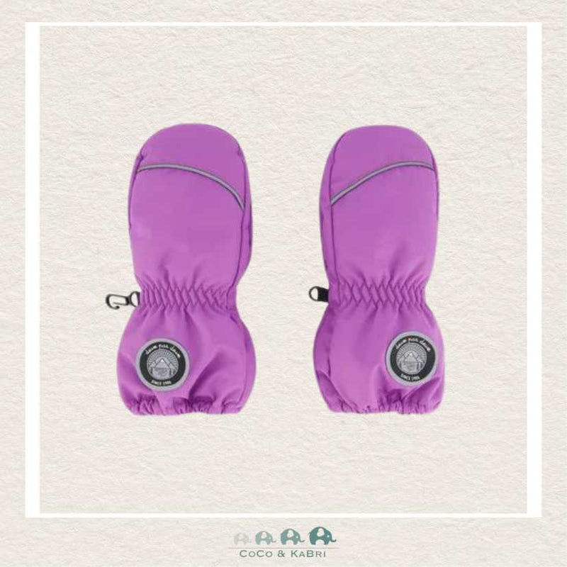 🇨🇦 Deux Par Deux Solid Mittens Purple, CoCo & KaBri Children's Boutique