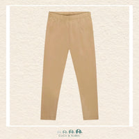 🇨🇦 Deux Par Deux Stretch Jersey Leggings - Gold, CoCo & KaBri Children's Boutique