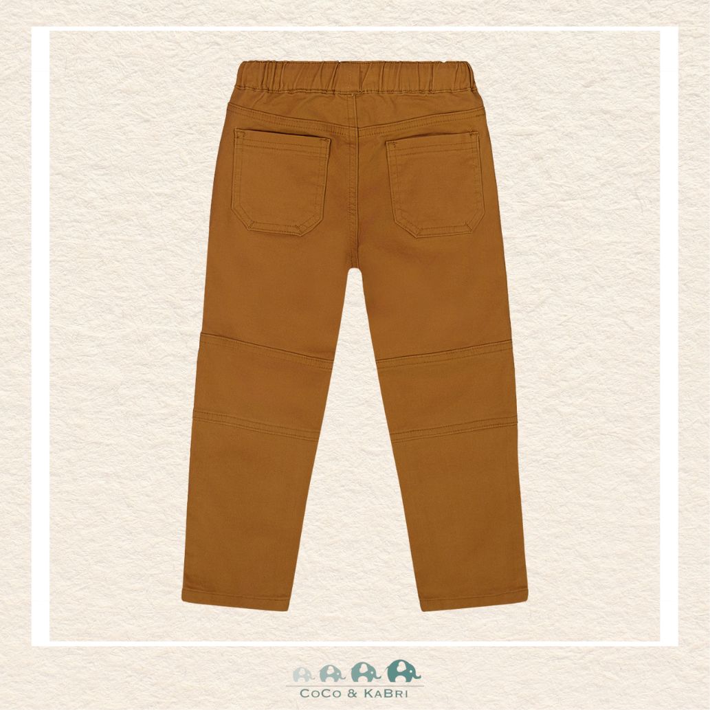🇨🇦 Deux Par Deux Stretch Twill Jogger Pants With Patch Pockets, CoCo & KaBri Children's Boutique
