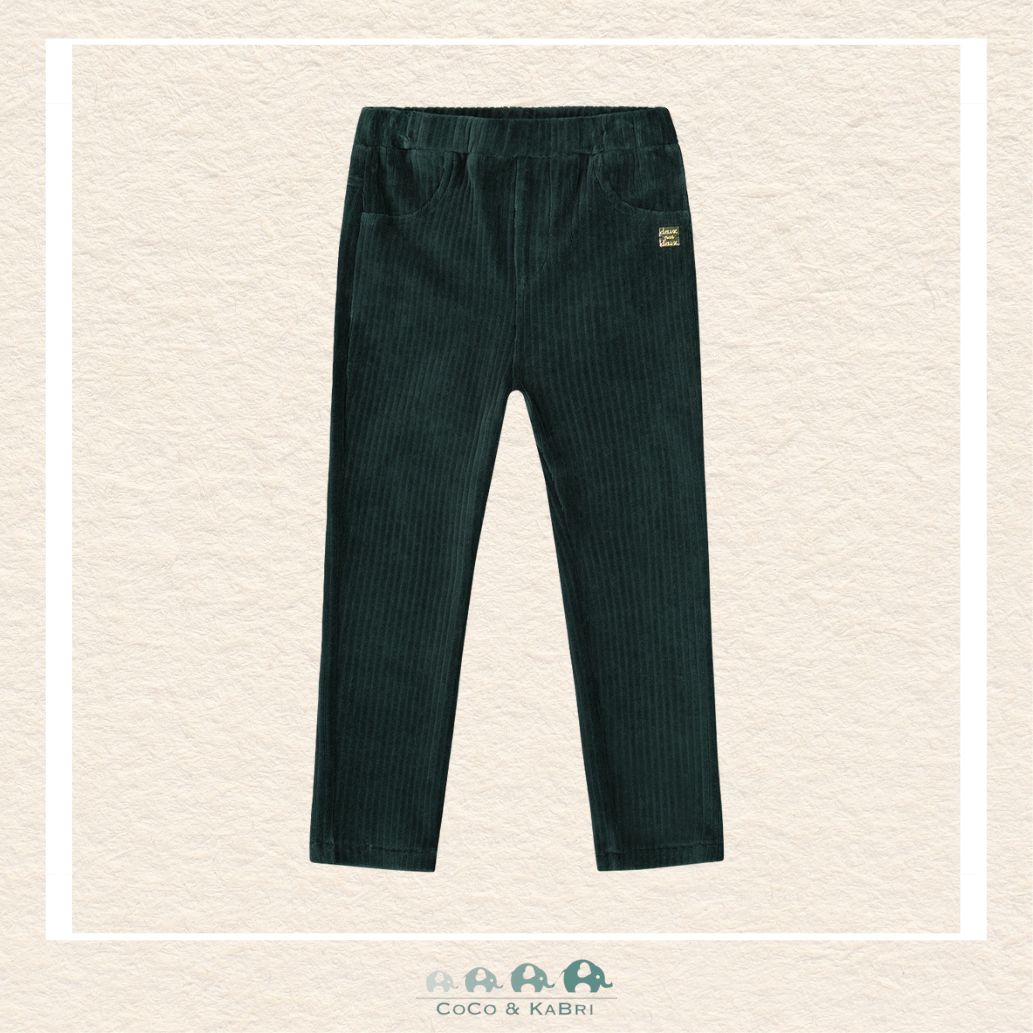 🇨🇦 Deux Par Deux Stretch Velour Rib Treggings, CoCo & KaBri Children's Boutique