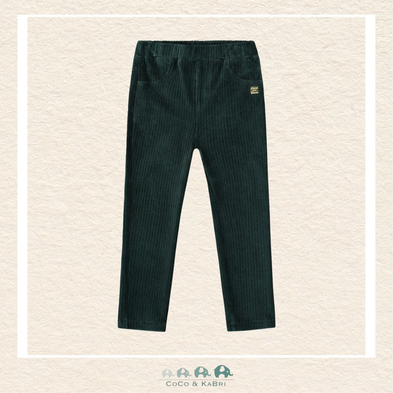 🇨🇦 Deux Par Deux Stretch Velour Rib Treggings, CoCo & KaBri Children's Boutique
