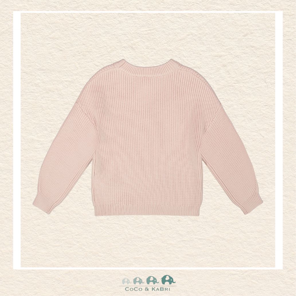 🇨🇦 Deux Par Deux Sweater With Heart Sequins, CoCo & KaBri Children's Boutique