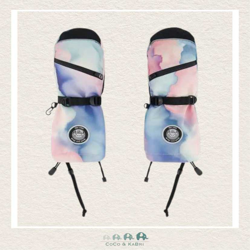 🇨🇦 Deux Par Deux Technical Mittens Printed Pastel Watercolor, CoCo & KaBri Children's Boutique