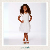 🇨🇦 Deux Par Deux Textured Knit Dress - Glitter Hearts Skirt, CoCo & KaBri Children's Boutique
