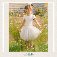 🇨🇦 Deux Par Deux Textured Knit Dress - Glitter Hearts Skirt, CoCo & KaBri Children's Boutique