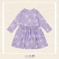 🇨🇦 Deux Par Deux Unicorn Dress With Pockets, CoCo & KaBri Children's Boutique