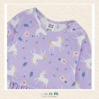 🇨🇦 Deux Par Deux Unicorn Dress With Pockets, CoCo & KaBri Children's Boutique