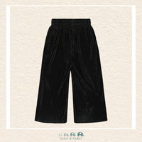 🇨🇦 Deux Par Deux Wide Leg Pleated Jersey Pants - Anthracite, CoCo & KaBri Children's Boutique