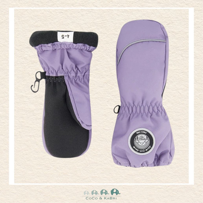 🇨🇦 Deux Par Deux Winter Mittens Play Purple Gray, CoCo & KaBri Children's Boutique