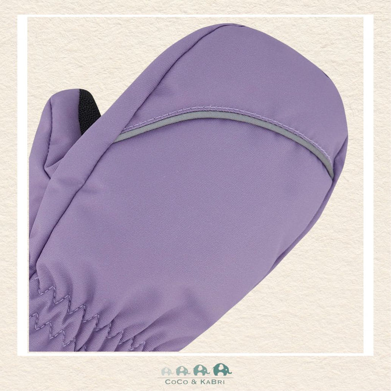 🇨🇦 Deux Par Deux Winter Mittens Play Purple Gray, CoCo & KaBri Children's Boutique