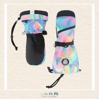 🇨🇦 Deux Par Deux Winter Mittens Teknik Rainbow Heart Print, CoCo & KaBri Children's Boutique