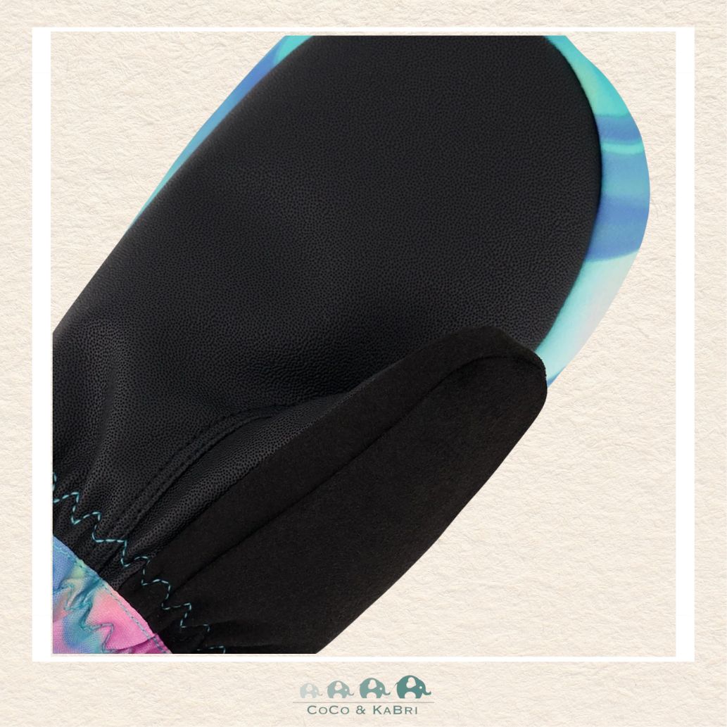 🇨🇦 Deux Par Deux Winter Mittens Teknik Rainbow Heart Print, CoCo & KaBri Children's Boutique