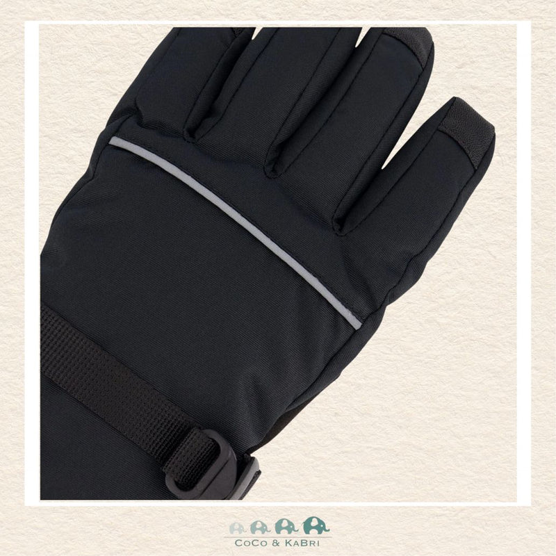 🇨🇦 Deux Par Deux Winter Teknik Gloves - Black, CoCo & KaBri Children's Boutique