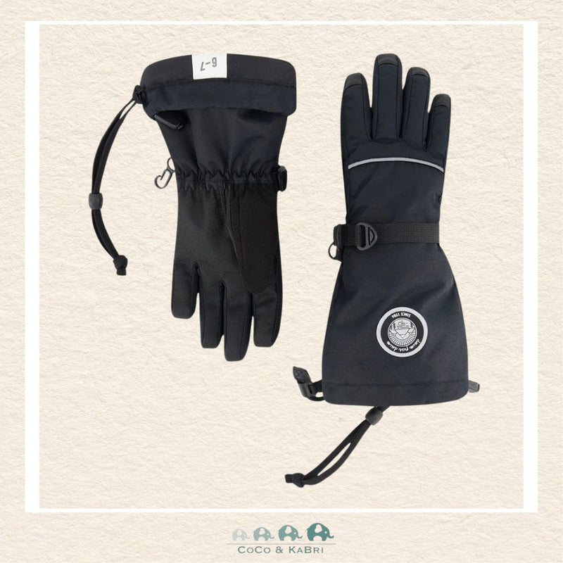 🇨🇦 Deux Par Deux Winter Teknik Gloves - Black, CoCo & KaBri Children's Boutique