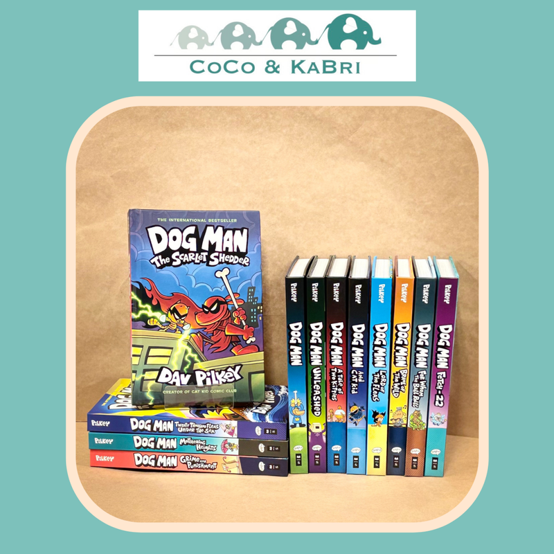 Dog Man: Mothering Heights: A Graphic Novel (Dog Man 10), CoCo & KaBri Children's Boutique