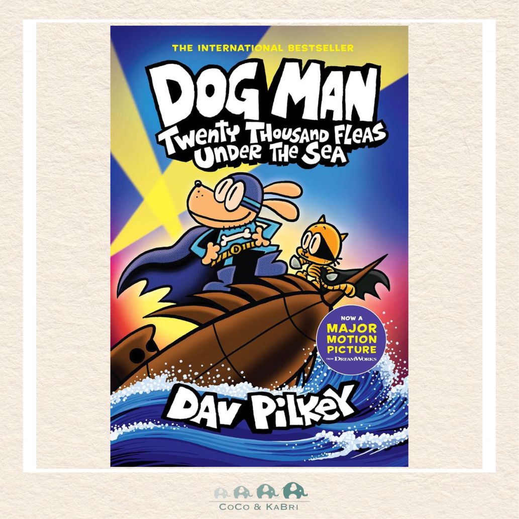 Dog Man: Twenty Thousand Fleas Under the Sea: A Graphic Novel (Dog Man 11), CoCo & KaBri Children's Boutique