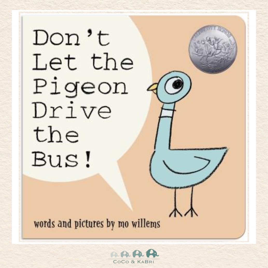 Don't Let the Pigeon Drive the Bus! (Board Book), CoCo & KaBri Children's Boutique