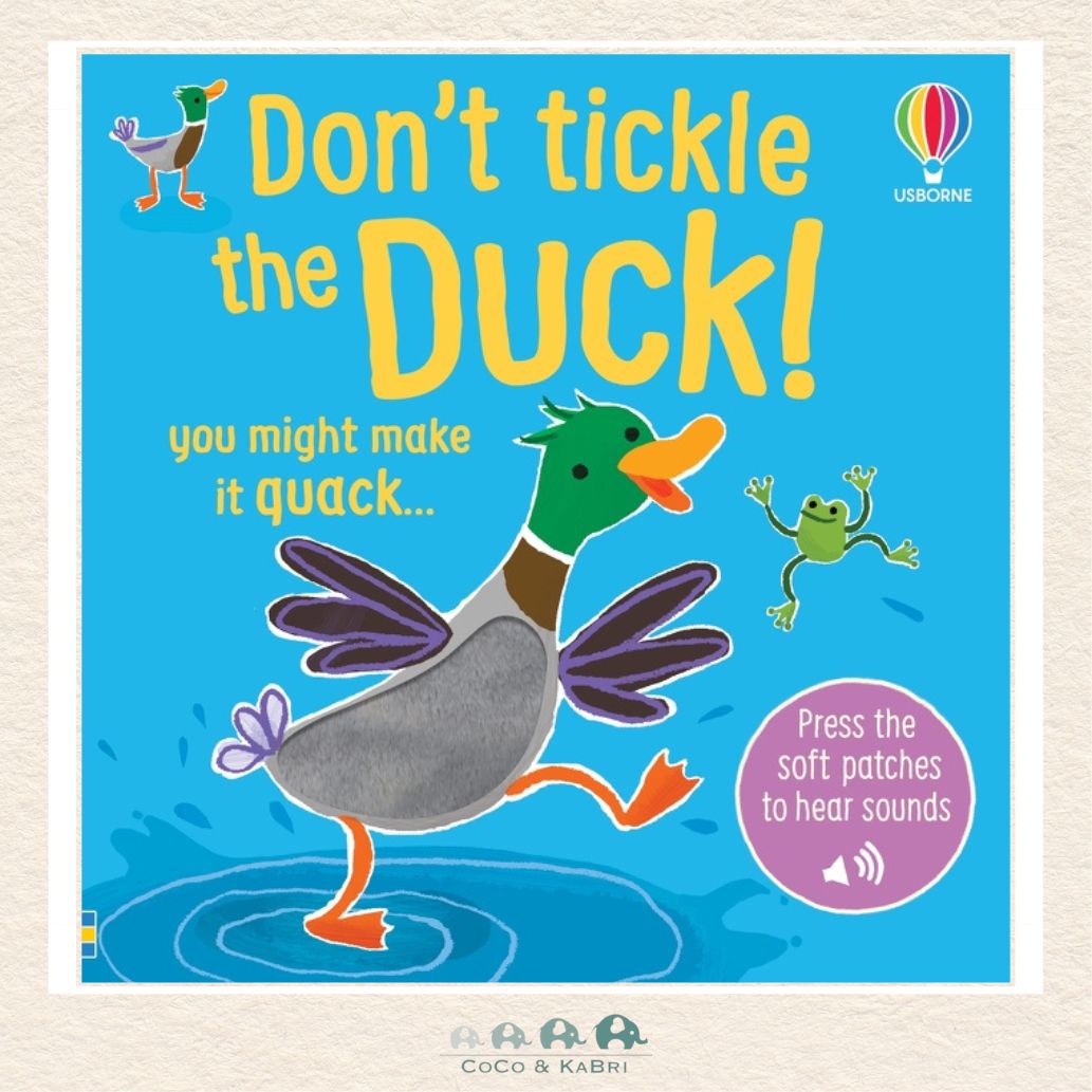 Dont Tickle the Duck, Boardbook, CoCo & KaBri, Brooks Alberta Canada