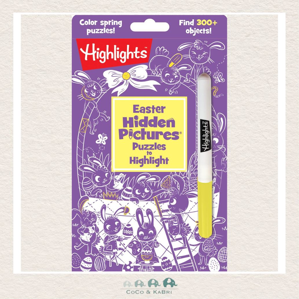 Easter Hidden Pictures Puzzles to Highlight, CoCo & KaBri Children's Boutique