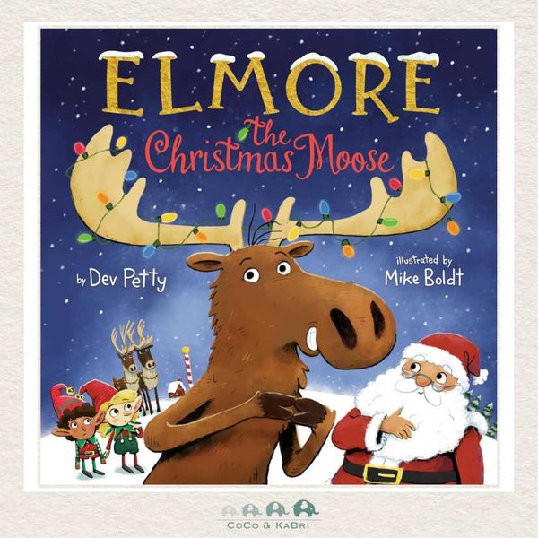 Elmore the Christmas Moose, CoCo & KaBri Children's Boutique, Brooks Alberta Canada