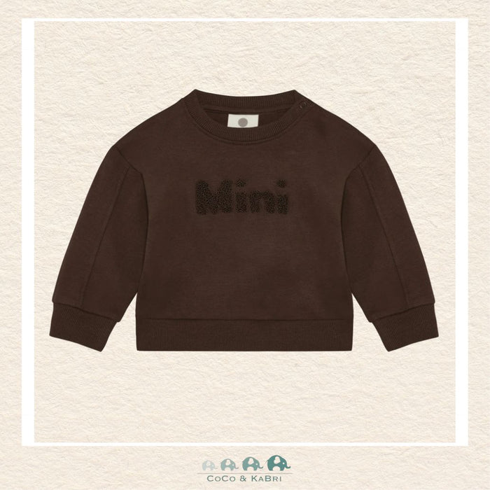 Enfant Baby Boy Chestnut Sweatshirt, CoCo & KaBri Children's Boutique, Brooks Alberta Canada