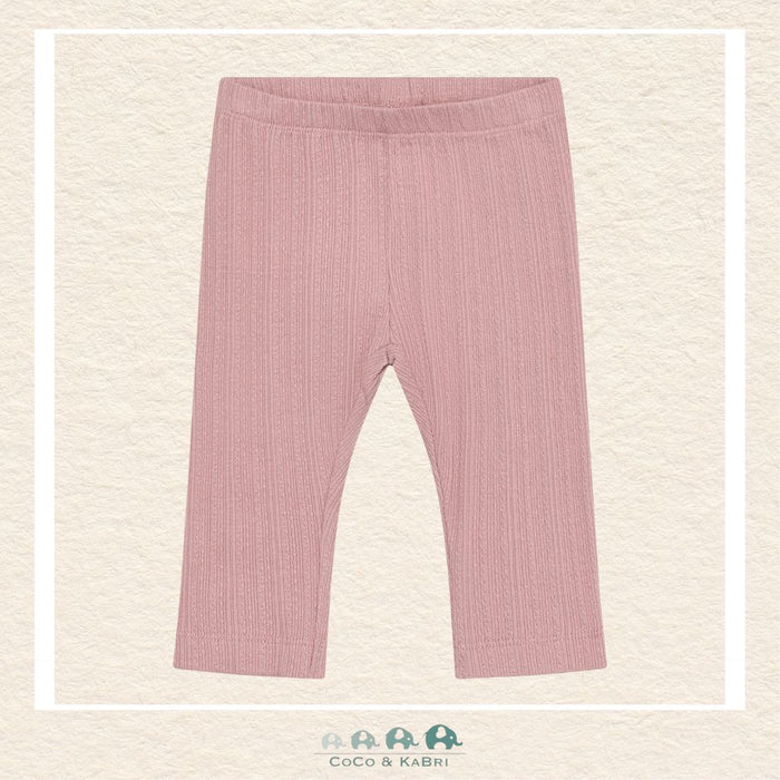 Enfant Baby Girl Pointelle Leggings, CoCo & KaBri Children's Boutique, Brooks Alberta Canada