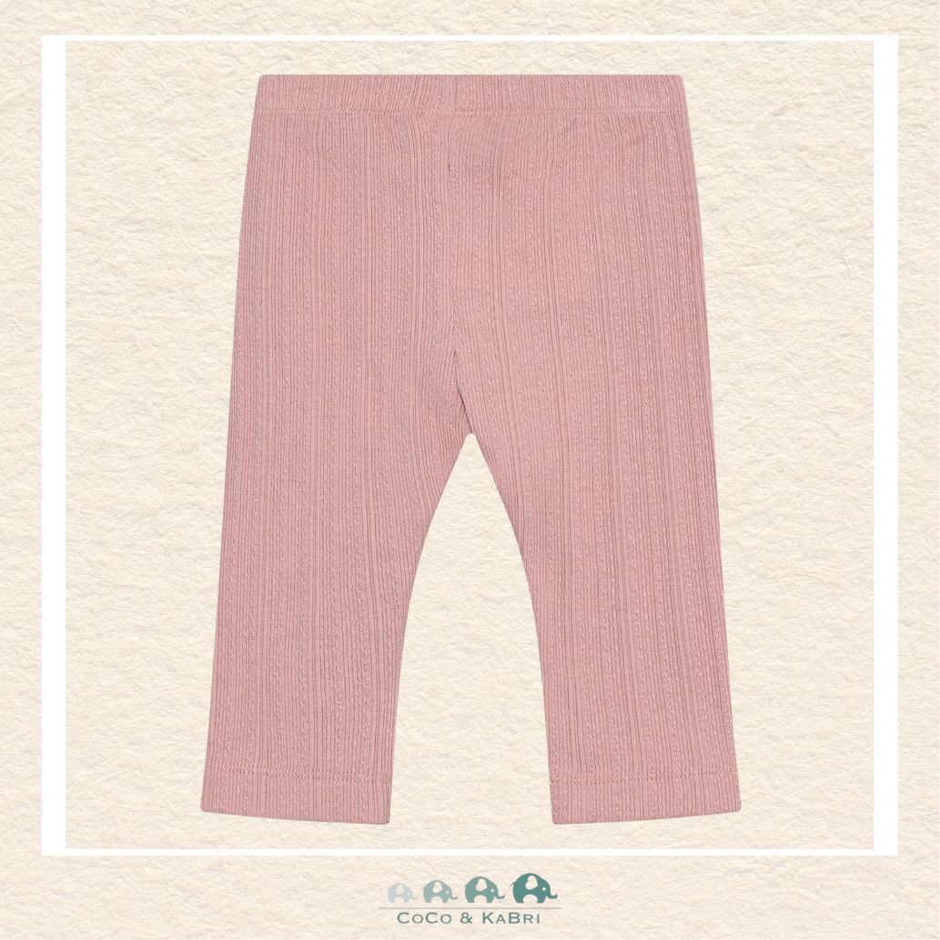 Enfant Baby Girl Pointelle Leggings, CoCo & KaBri Children's Boutique, Brooks Alberta Canada