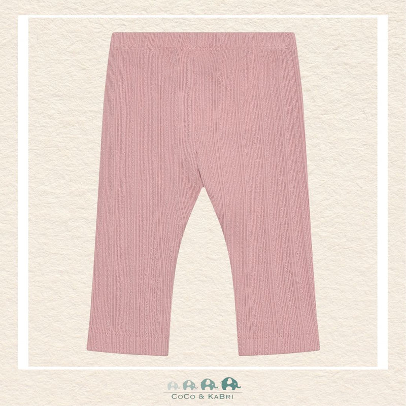 Enfant Baby Girl Pointelle Leggings, CoCo & KaBri Children's Boutique, Brooks Alberta Canada