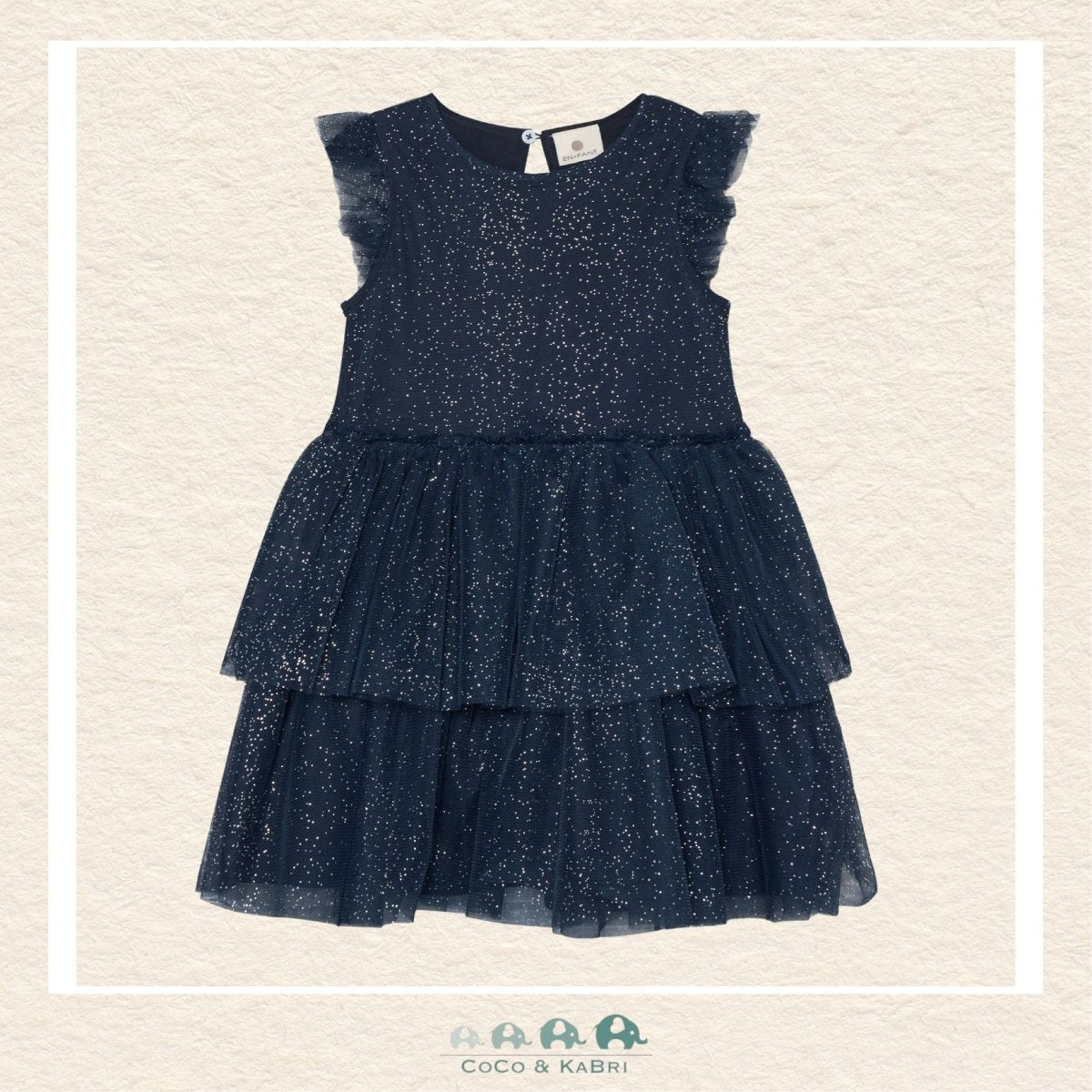 Enfant: Girls' Tulle Blue Dress, CoCo & KaBri Children's Boutique, Brooks Alberta Canada