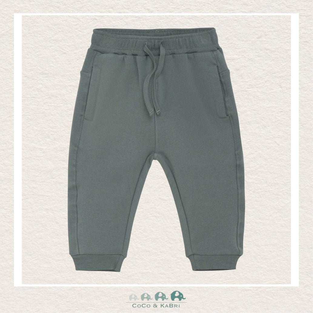 Enfant: Green Baby Jogging Pants, CoCo & KaBri Children's Boutique