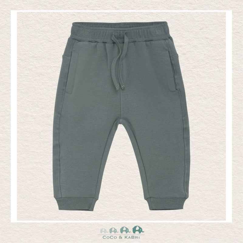 Enfant: Green Baby Jogging Pants, CoCo & KaBri Children's Boutique