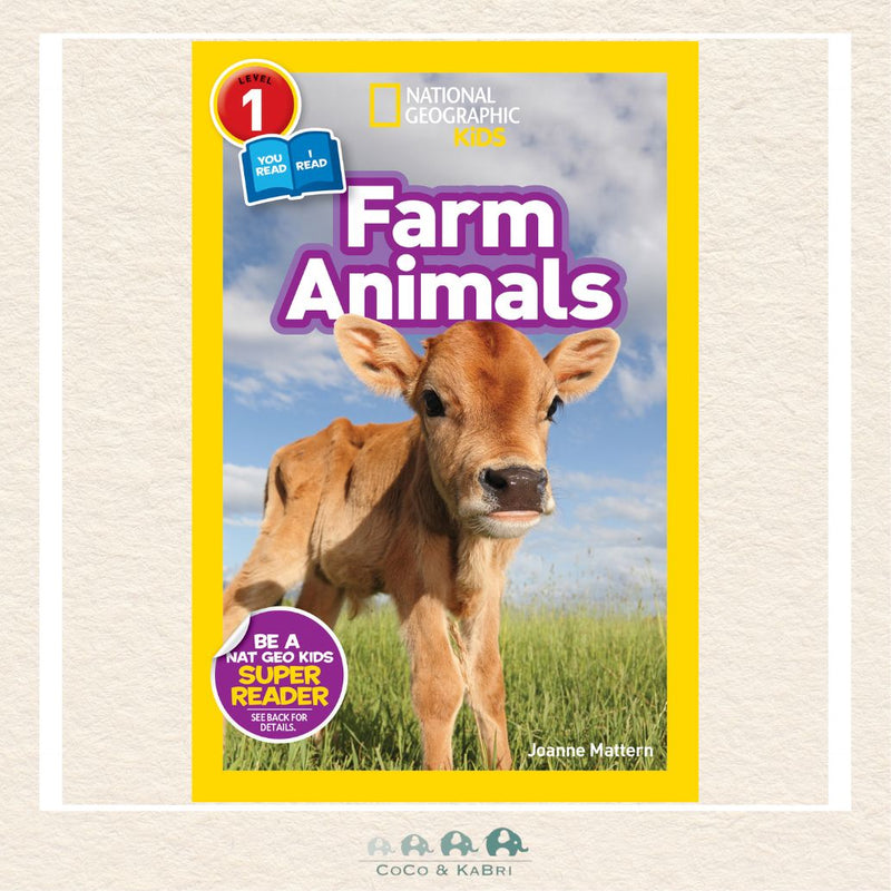 Farm Animals (National Geographic Kids Readers, Level 1/Co - Reader), CoCo & KaBri Children's Boutique