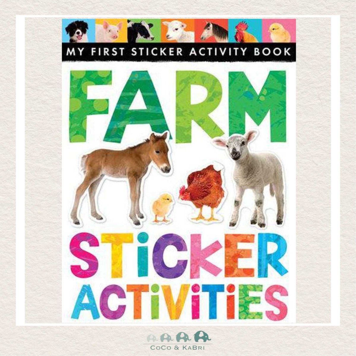 Farm Stickers Activity, CoCo & KaBri Children's Boutique, Brooks Alberta Canada