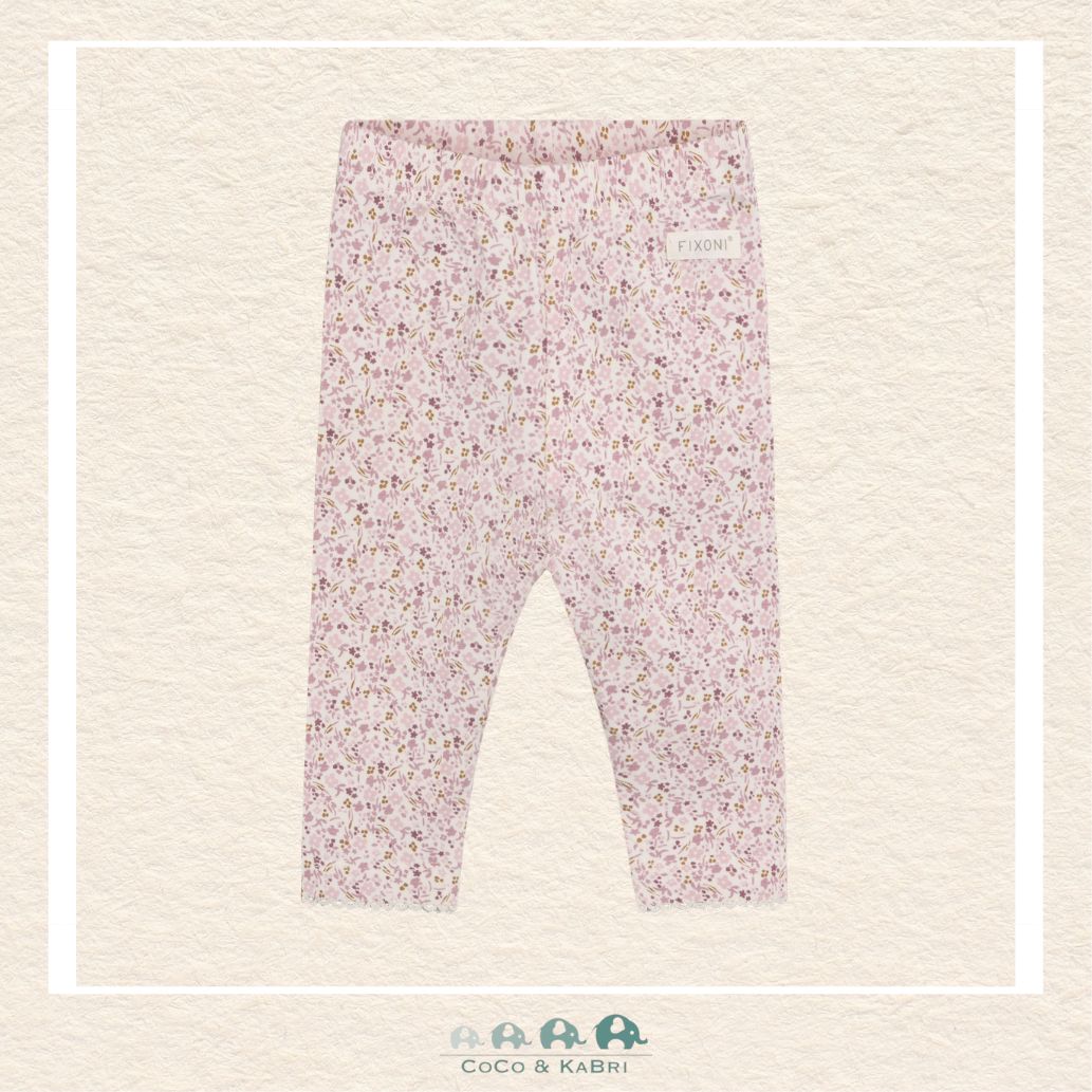 Fixoni Baby Girl Leggings - Pale Lilac, CoCo & KaBri Children's Boutique, Brooks Alberta Canada