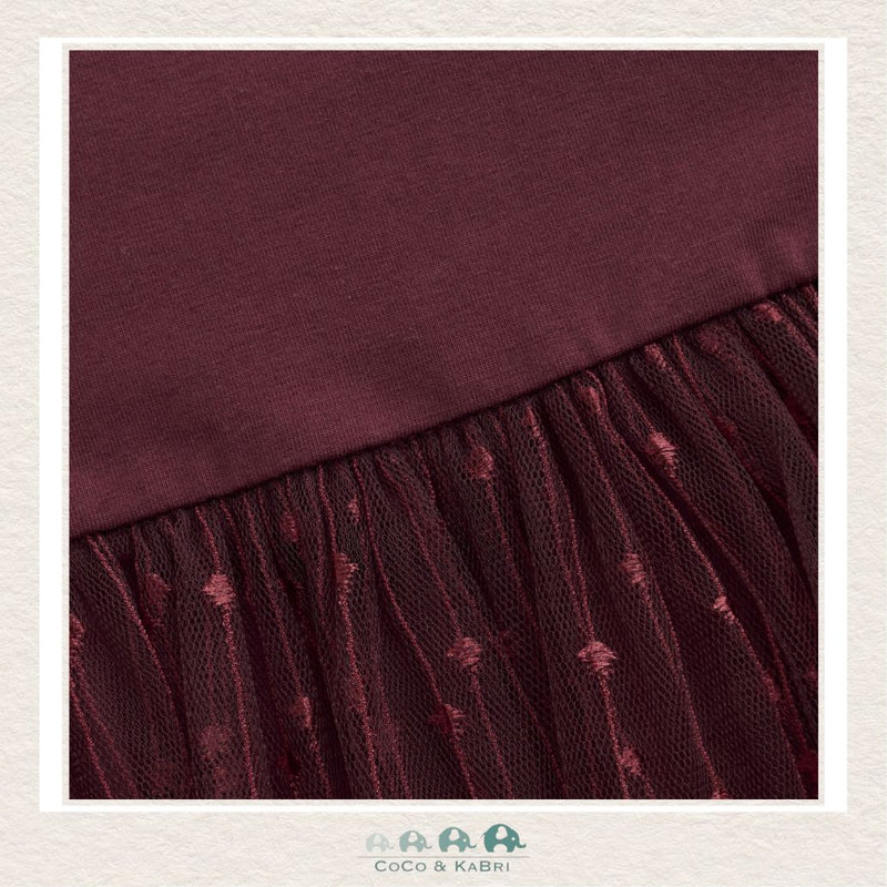 Fixoni: Girls Red Tulle Dress, CoCo & KaBri Children's Boutique