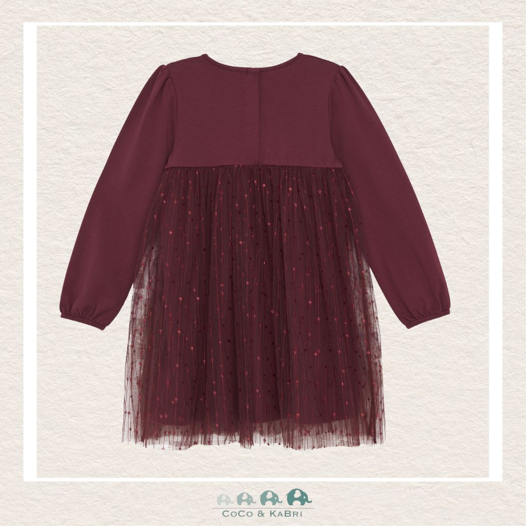 Fixoni: Girls Red Tulle Dress, CoCo & KaBri Children's Boutique