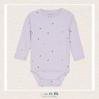 Fixoni: Orchid Heart Diaper Shirt, CoCo & KaBri Children's Boutique