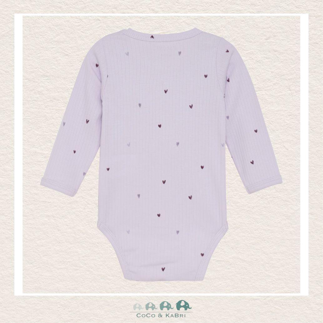 Fixoni: Orchid Heart Diaper Shirt, CoCo & KaBri Children's Boutique