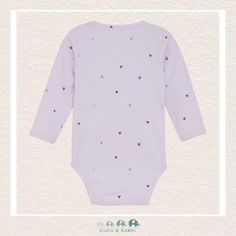 Fixoni: Orchid Heart Diaper Shirt, CoCo & KaBri Children's Boutique